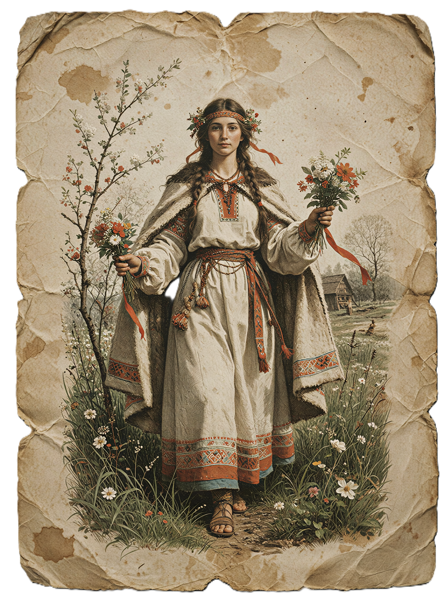 Lada, the Slavic goddess of love and beauty