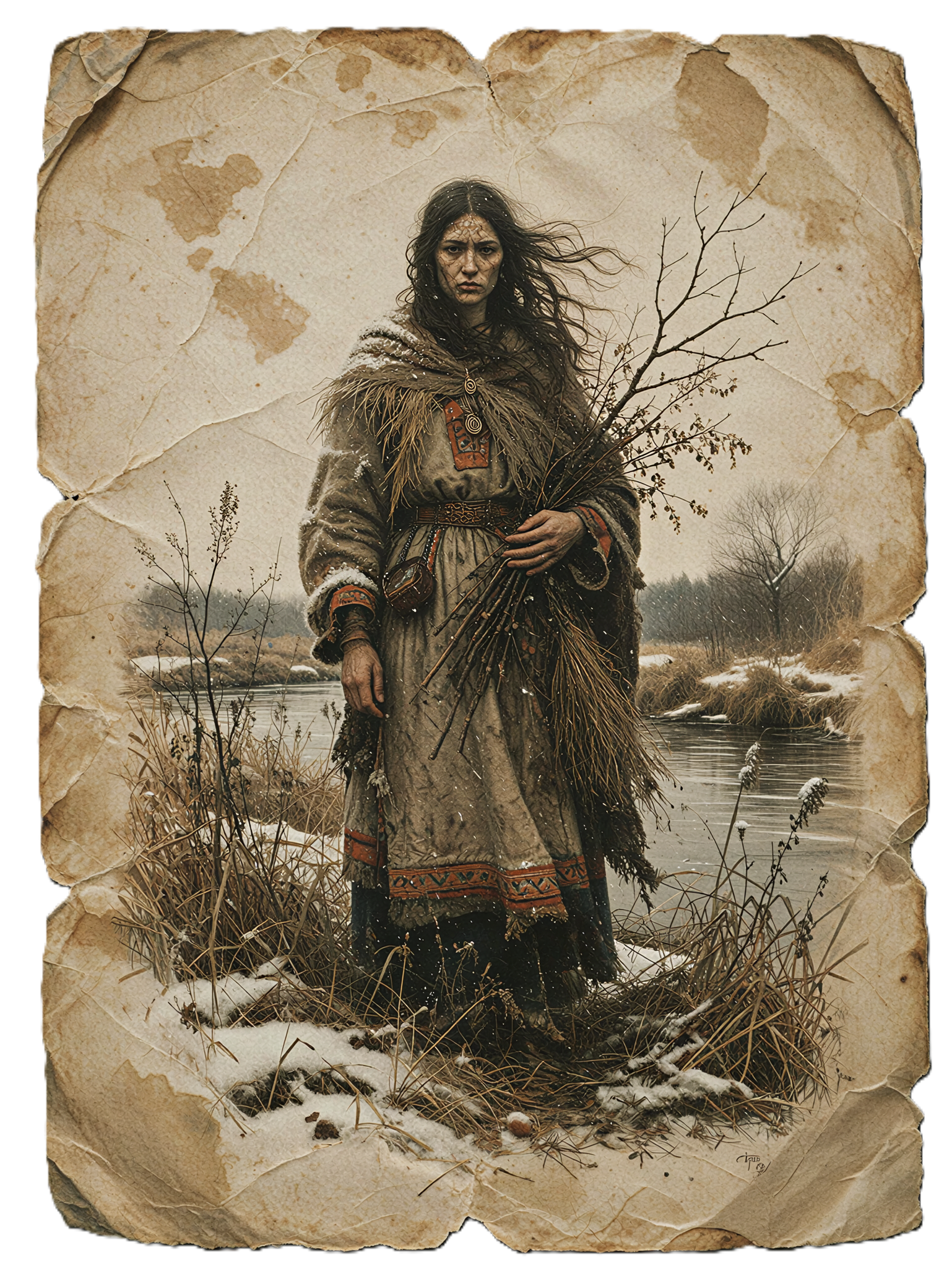 Mara, the Slavic goddess of night and dreams