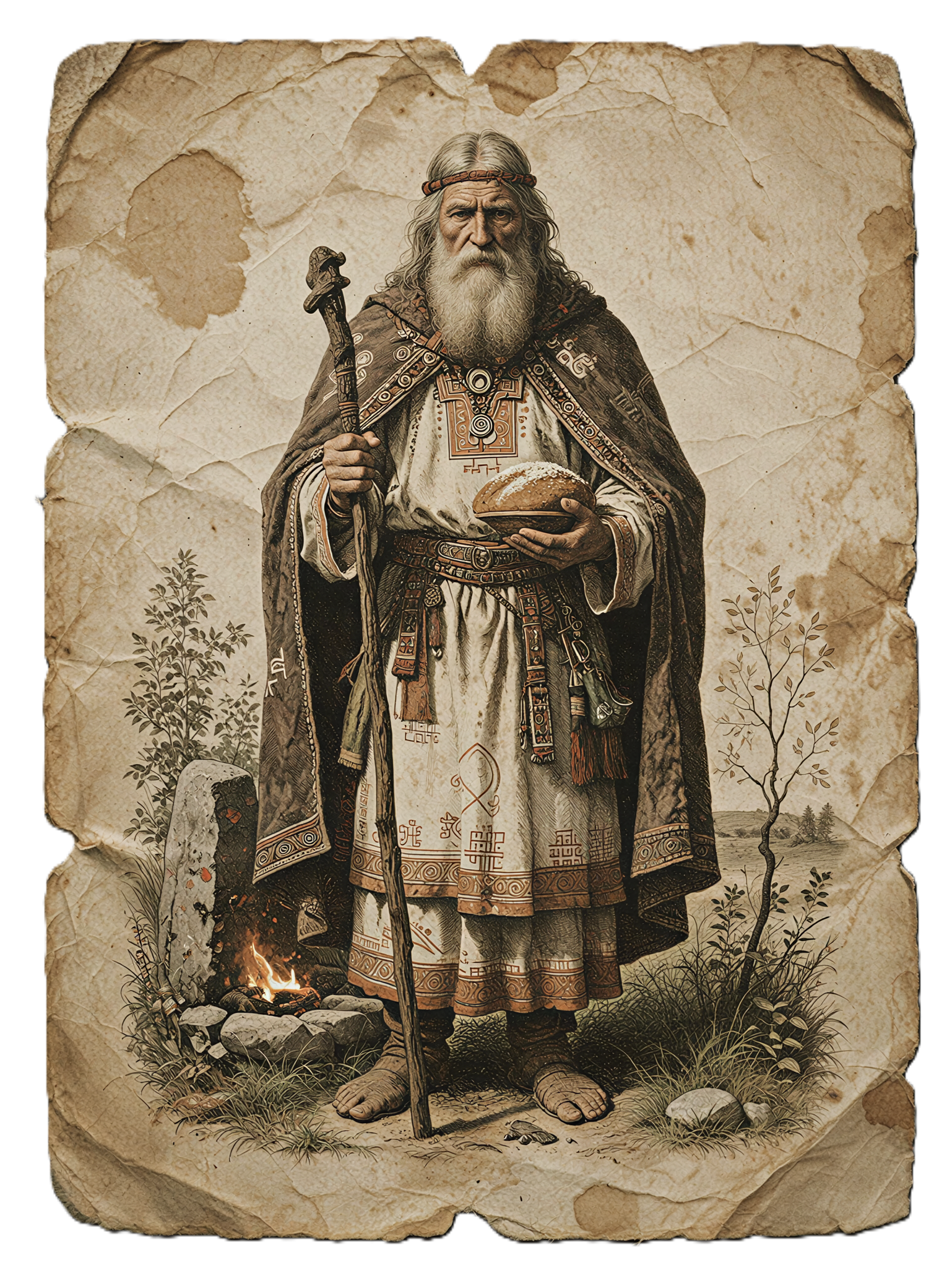 Rod, the Slavic god of ancestry and fate