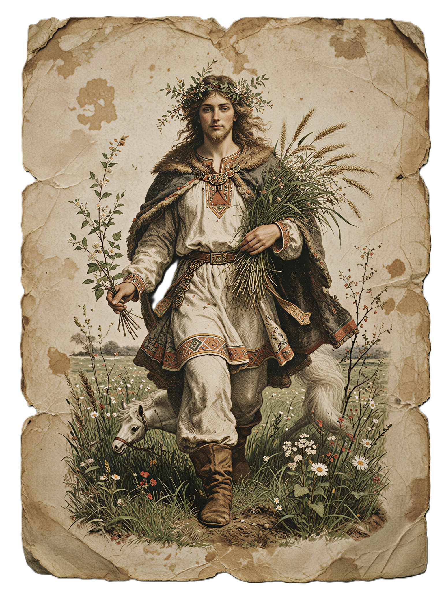 Yarilo, the Slavic god of spring and fertility