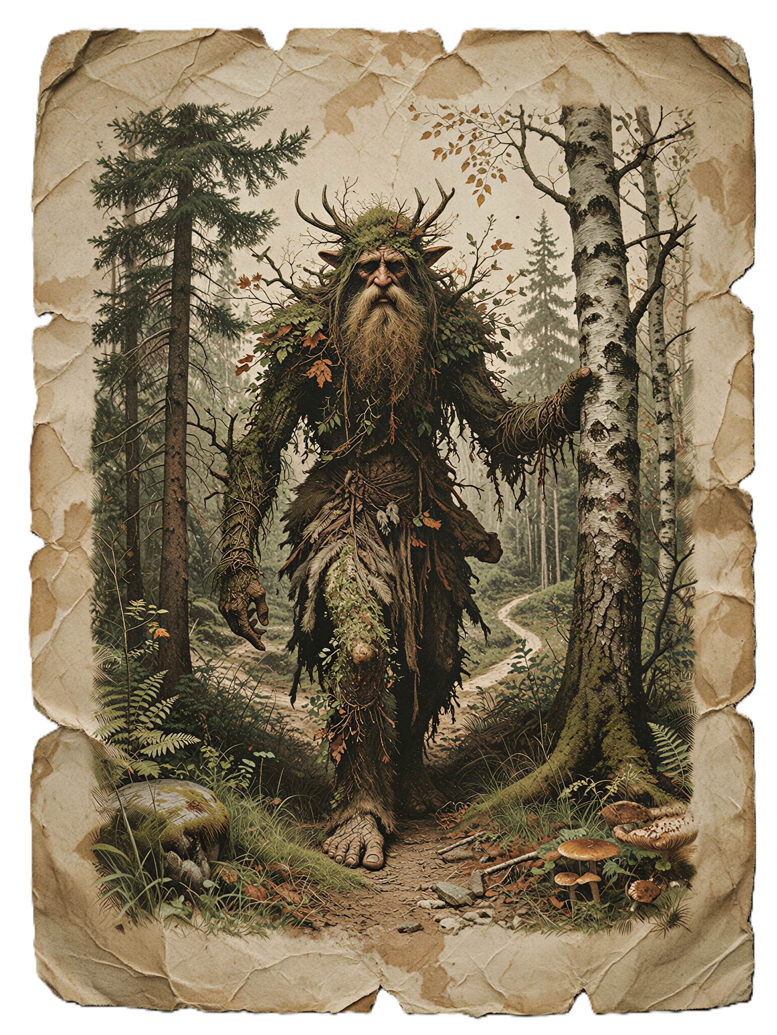 Leshy, the Slavic forest guardian and trickster
