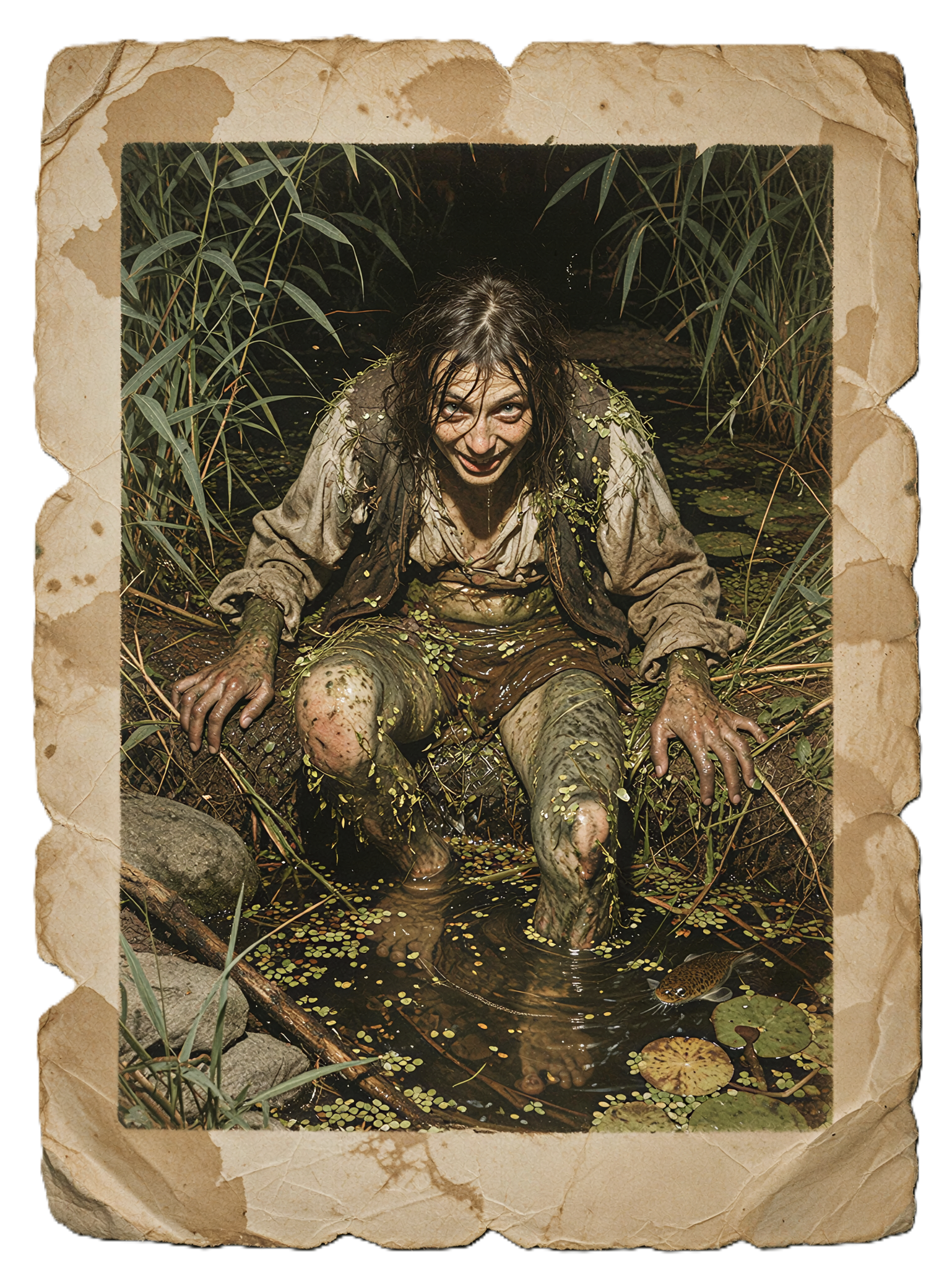 Utopiec, the Slavic water spirit and drowned soul