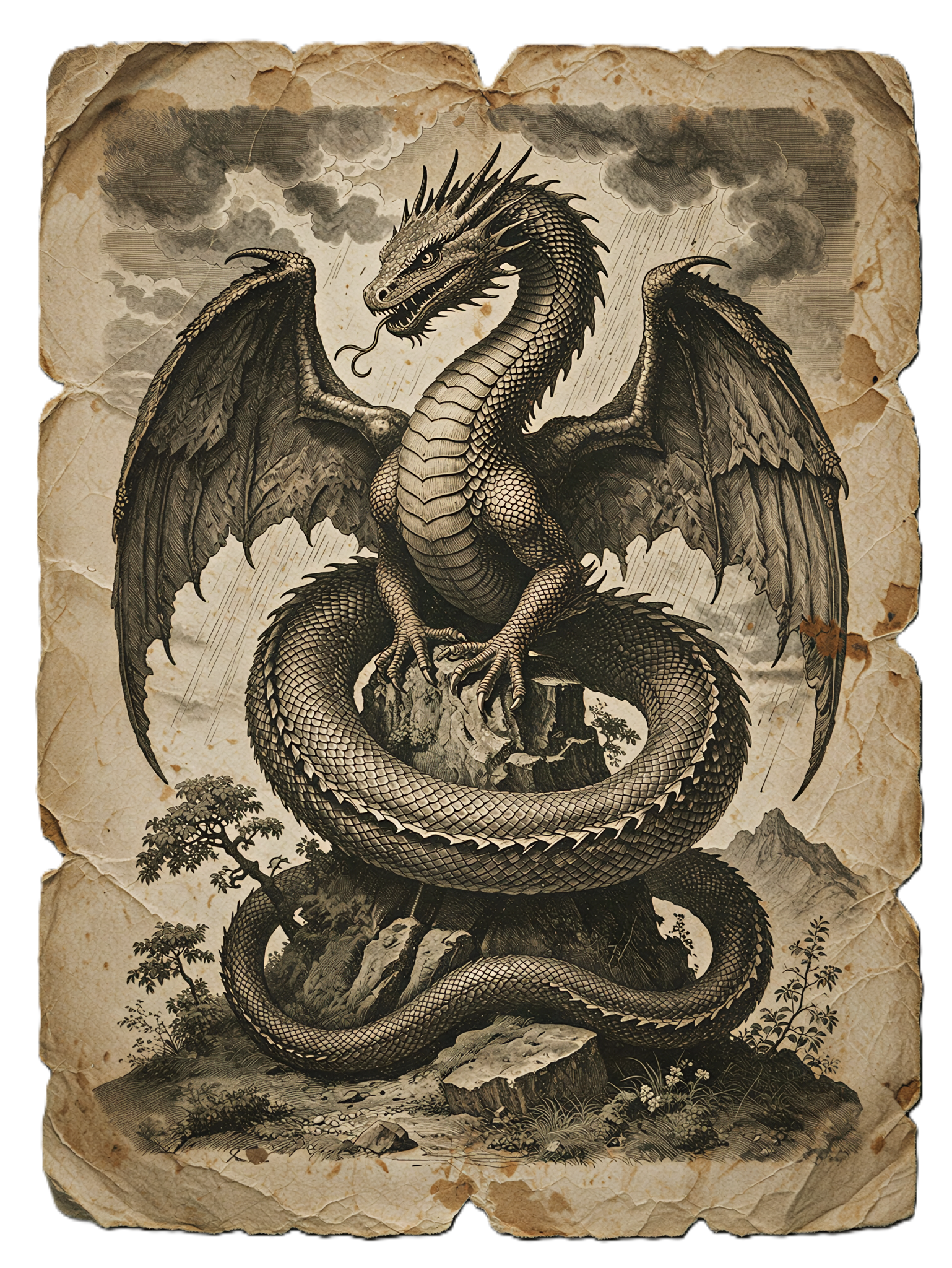 Zmij, the Slavic dragon and serpent