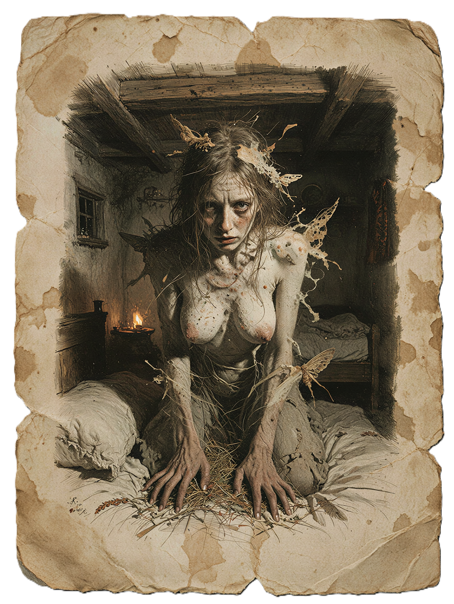 Zmora, the Slavic spirit of nightmares and sleep